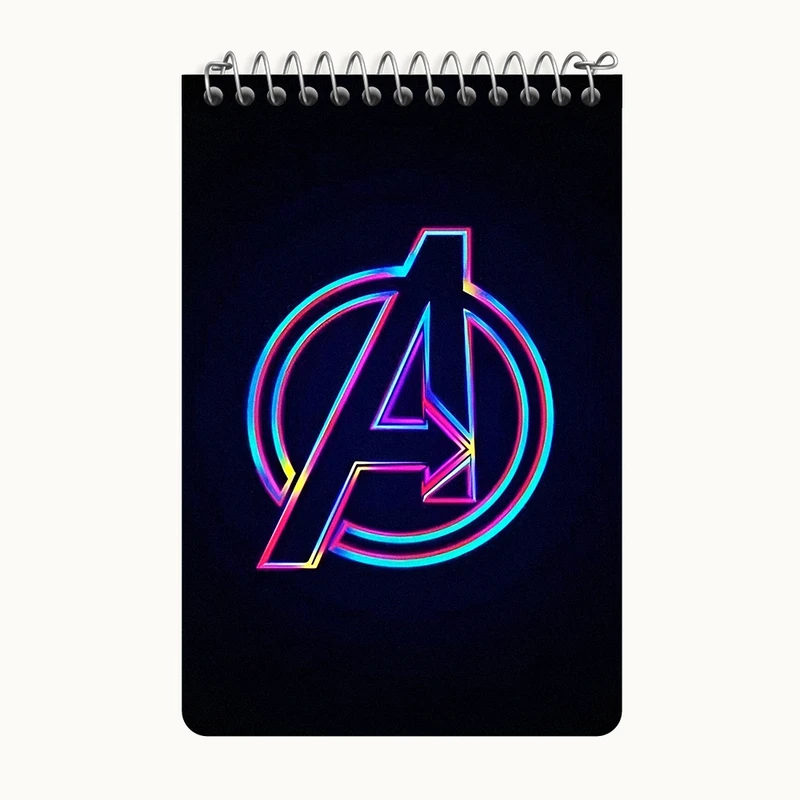دفتر یادداشت 50 برگ خندالو طرح اونجرز (Avengers) کد F6855