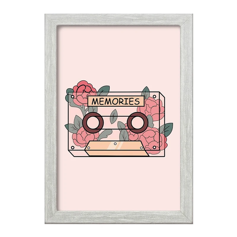 تابلو خندالو طرح نوار کاست کد F3153