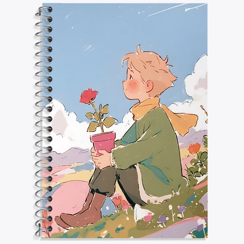 دفتر لغت 50 برگ خندالو طرح شازده کوچولو (The Little Prince) کد N7426