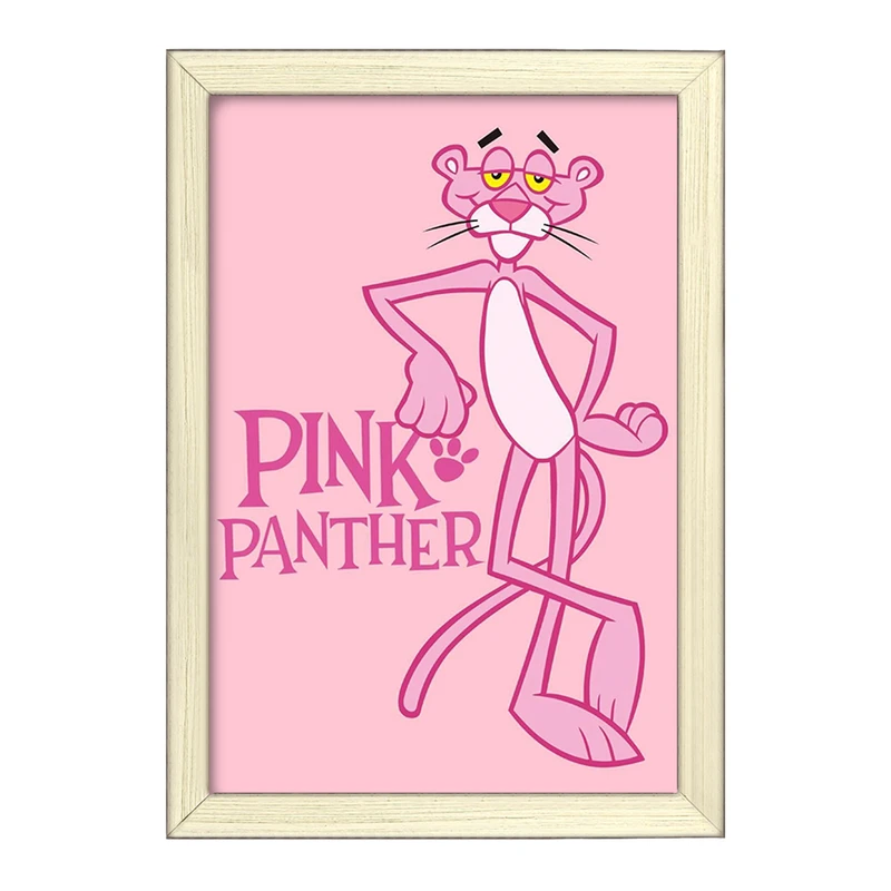 تابلو خندالو طرح پلنگ صورتی Pink Panther  کد 1397