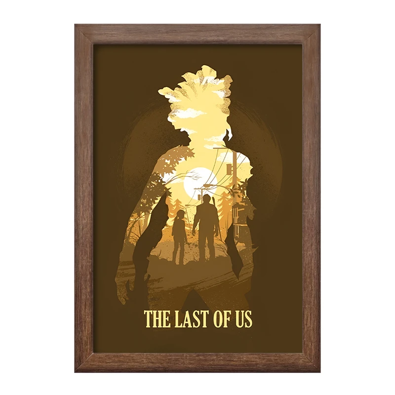 تابلو خندالو طرح آخرین بازمانده از ما (The Last Of Us) کد F13590