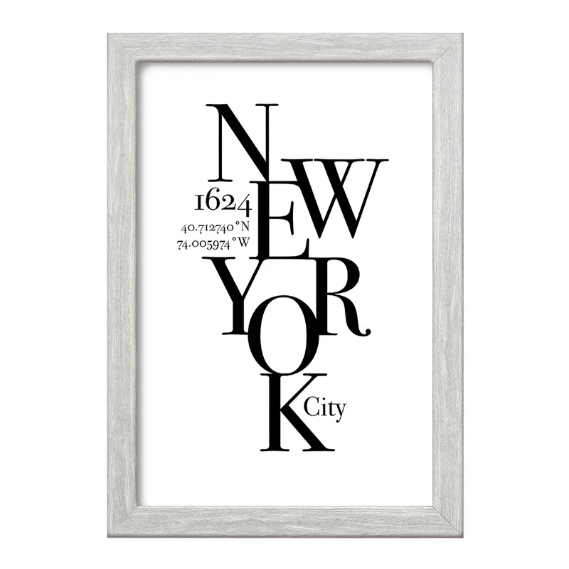 تابلو خندالو طرح نیویورک (New York) کد F5959