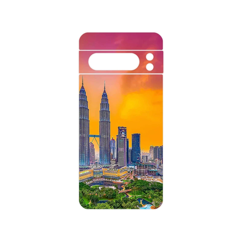 برچسب پوششی ماهوت مدل City of Kuala Lumpur مناسب برای گوشی موبایل گوگل Pixel 8 Pro