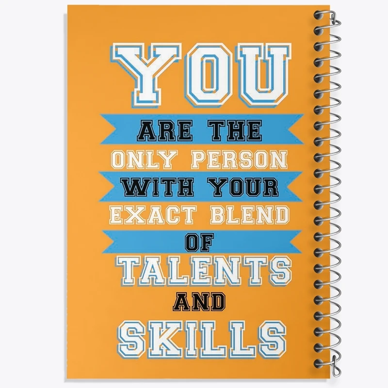 دفتر طراحی 50 برگ خندالو طرح انگیزشی کد F669