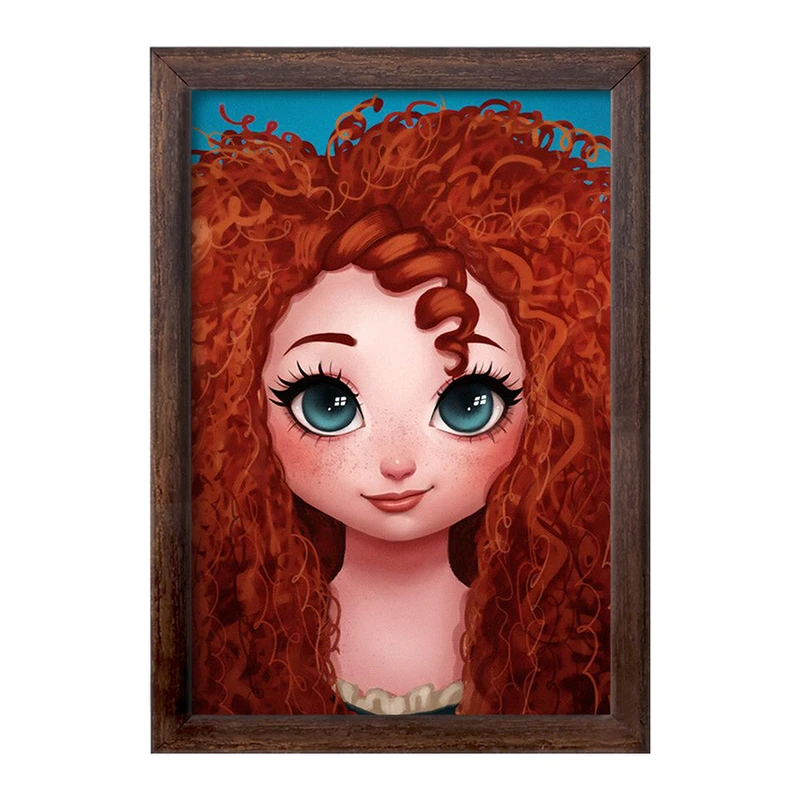 تابلو خندالو طرح انیمیشن دلیر  Brave  کد 1681