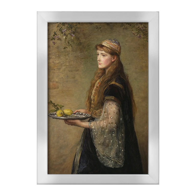 تابلو خندالو طرح نقاشی اسیر اثر جان اورت میلی کد F12357