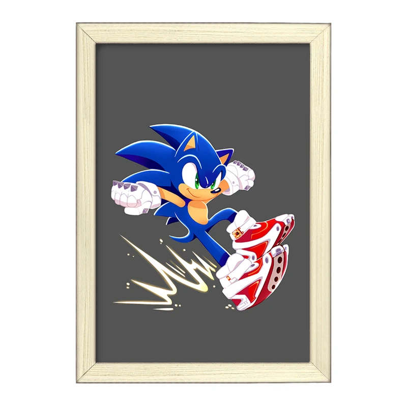 تابلو خندالو طرح سونیک (Sonic) کد F2205