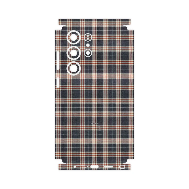 برچسب پوششی ماهوت مدل Fabric Texture 5-FullSkin مناسب برای گوشی موبایل سامسونگ Galaxy S25 Ultra