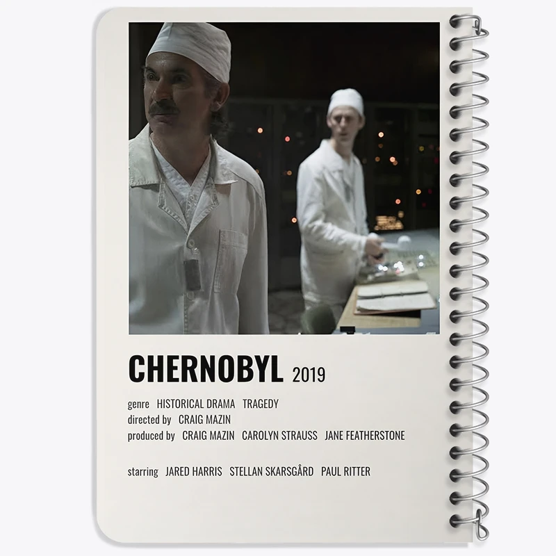 دفتر یادداشت 50 برگ خندالو طرح چرنوبیل (Chernobyl) کد F12962