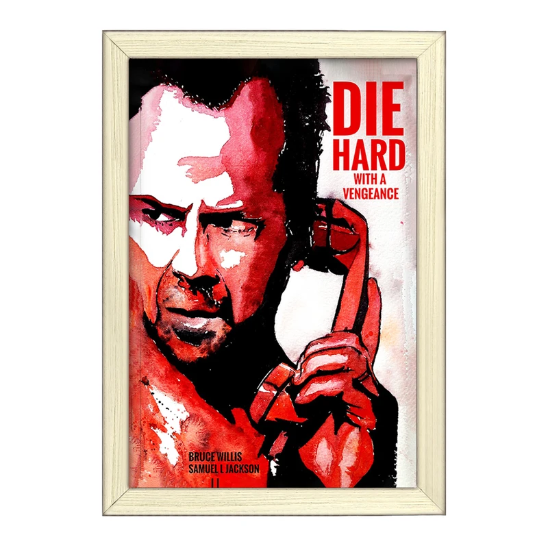 تابلو خندالو طرح جان سخت (Die Hard) کد F11370