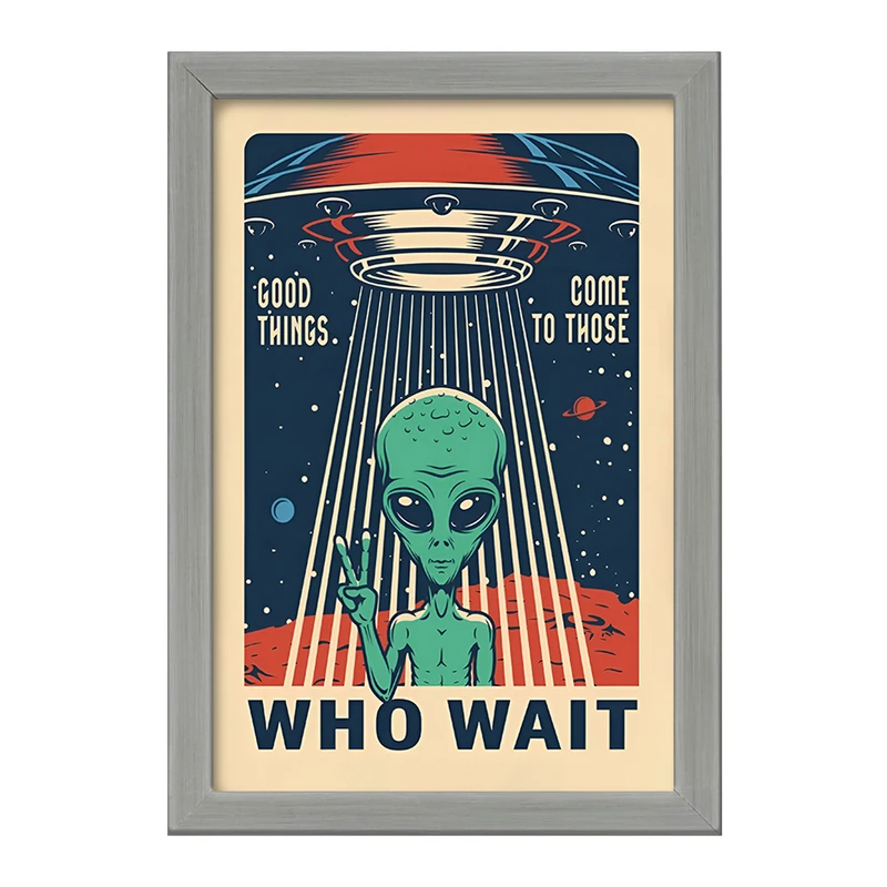 تابلو خندالو طرح آدم فضایی کد F4118