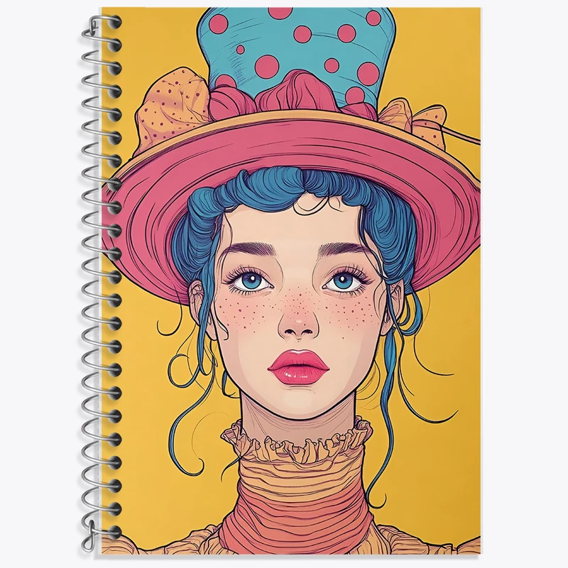 دفتر نت موسیقی 50 برگ خندالو طرح دخترانه کد F9635