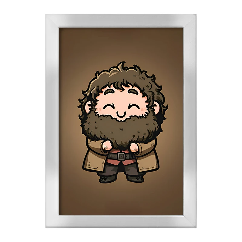 تابلو خندالو طرح هاگرید هری پاتر (Harry Potter) کد F9399