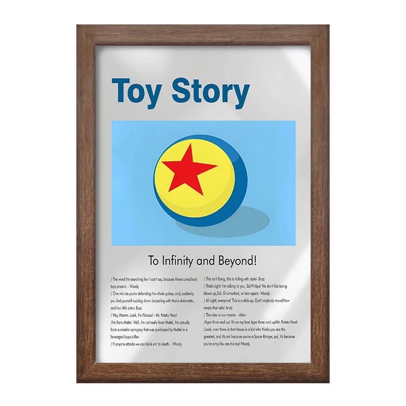 تابلو خندالو طرح داستان اسباب بازی (Toy Story) کد F13854