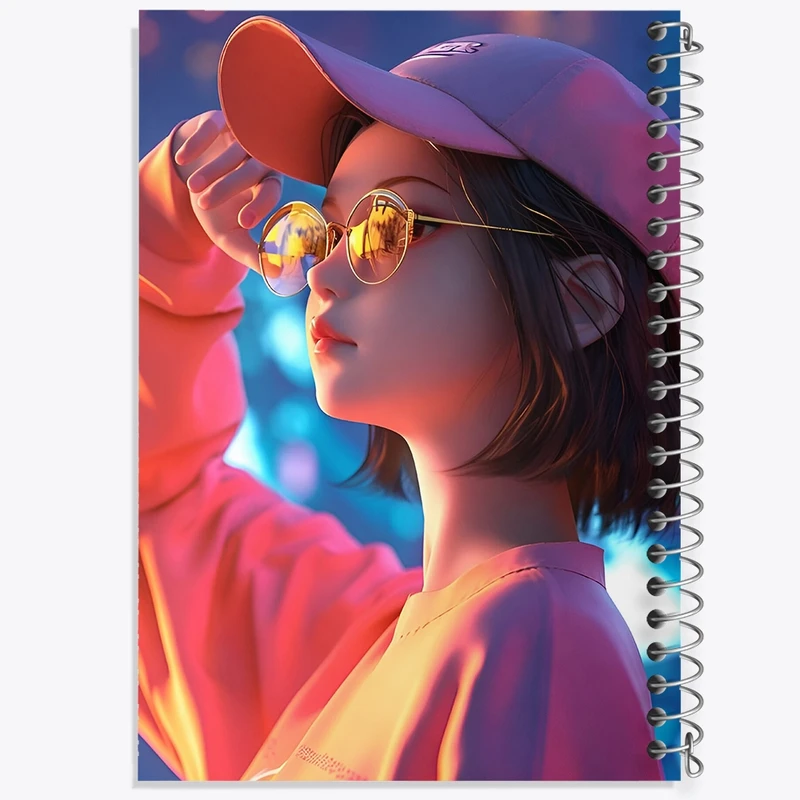 دفتر لیست خرید 50 برگ خندالو طرح دخترانه کد F4198