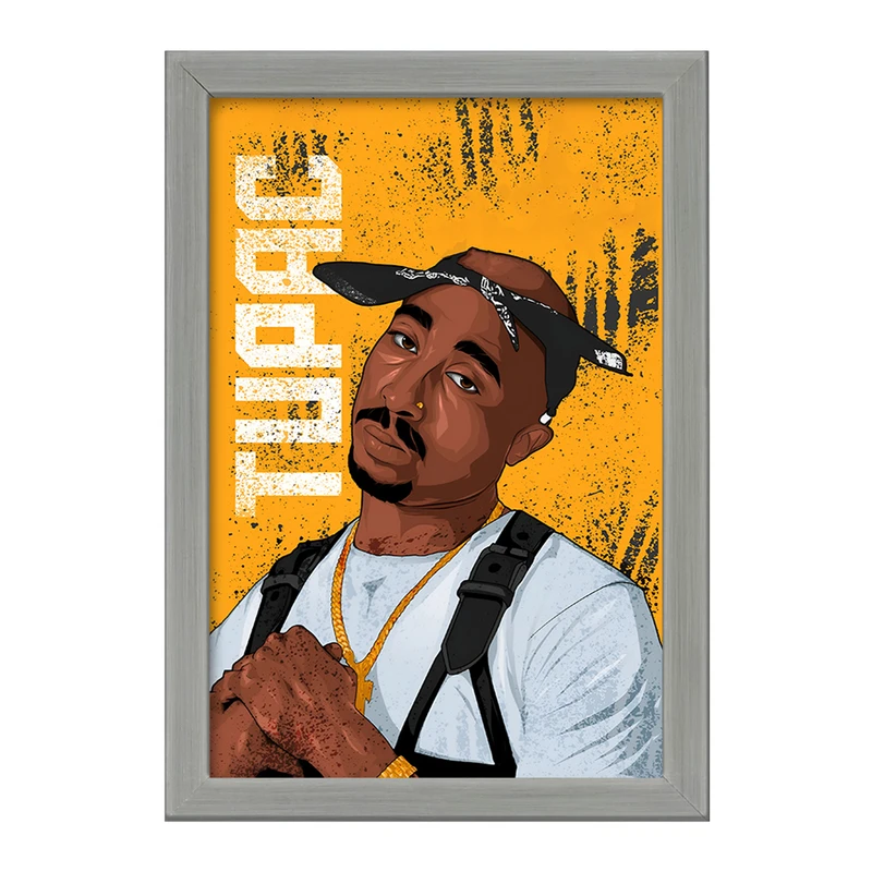 تابلو خندالو طرح توپاک (Tupac) کد F4634