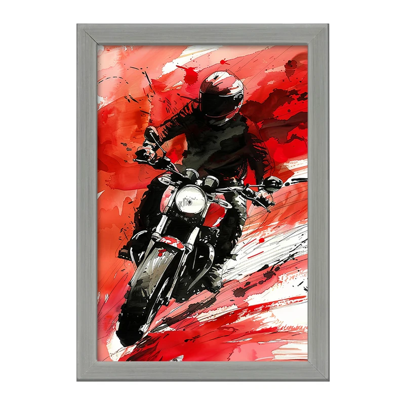 تابلو خندالو طرح موتور سیکلت (Motorcycle) کد F1019