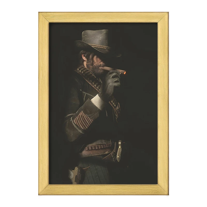 تابلو خندالو طرح رد دد (Red Dead) کد F4459