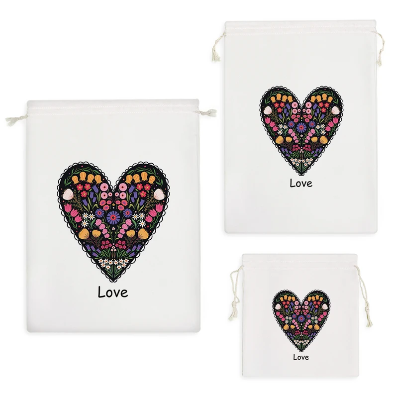 نظم دهنده خندالو مدل قلب Love کد H1293 مجموعه 3 عددی