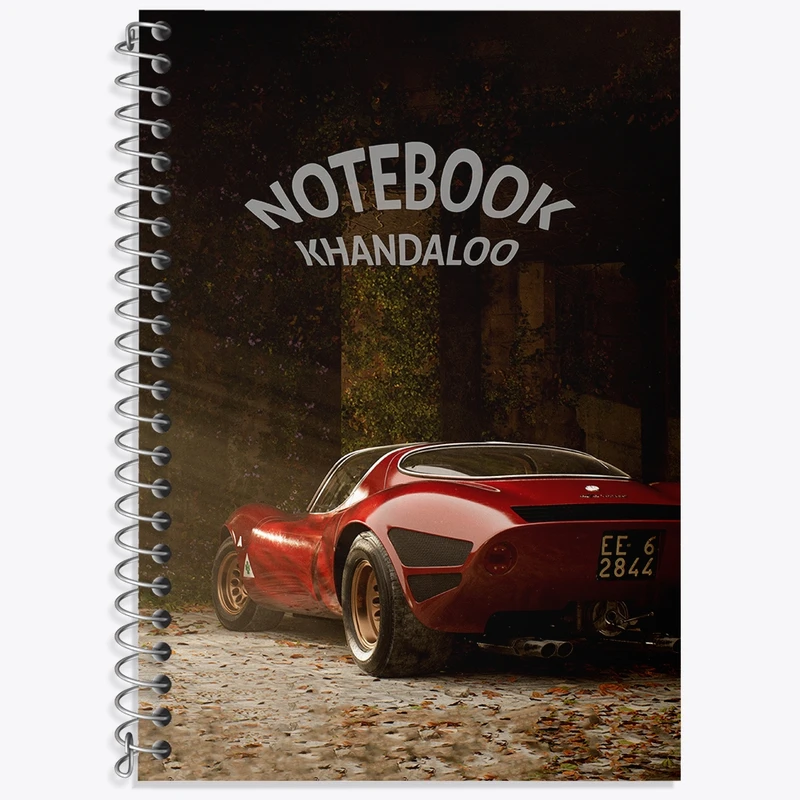 دفتر لغت 50 برگ خندالو طرح آلفا رومئو (Alfa Romeo) کد N7881