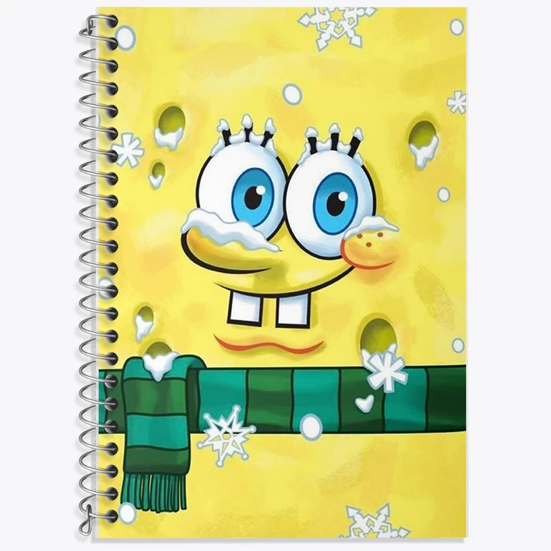 دفتر لغت 50 برگ خندالو طرح باب اسفنجی کد F8595