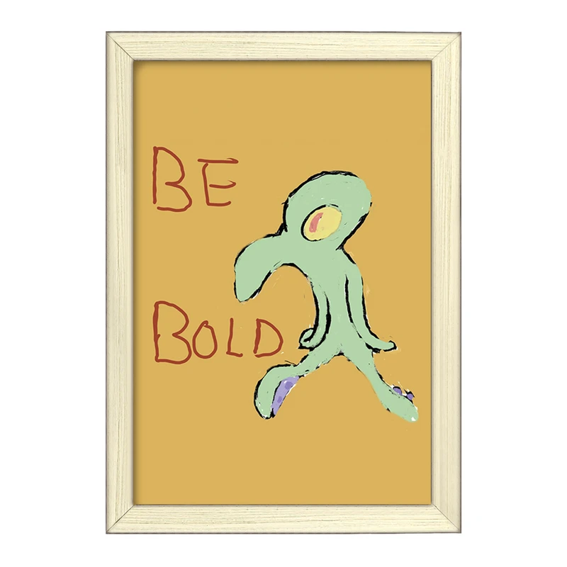 تابلو خندالو طرح اختاپوس باب اسفنجی کد F573