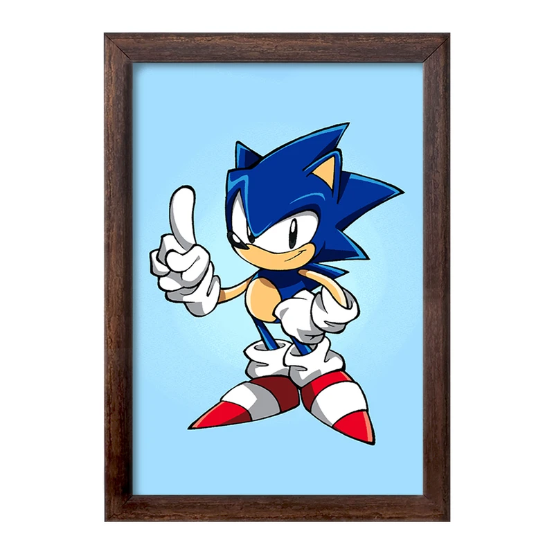 تابلو خندالو طرح سونیک (Sonic) کد 37021