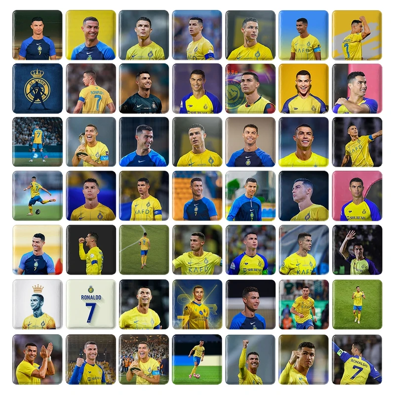 پیکسل خندالو طرح کریستیانو رونالدو کد 159 مدل مربعی مجموعه 49 عددی