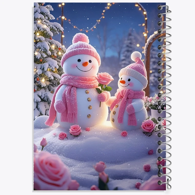 دفتر لیست خرید 50 برگ خندالو طرح آدم برفی کد F8678