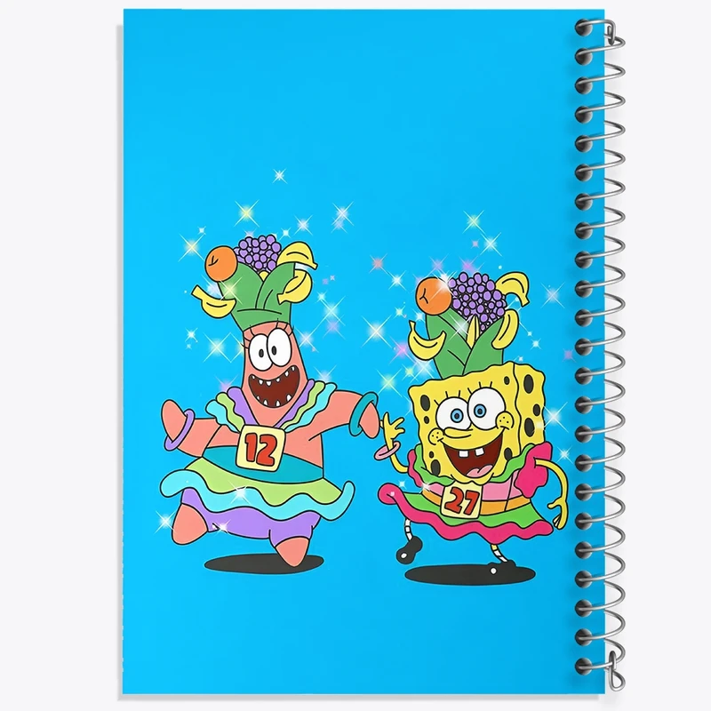 دفتر لیست خرید 50 برگ خندالو طرح باب اسفنجی و پاتریک کد F8599