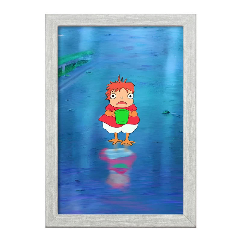 تابلو خندالو طرح پونیو (Ponyo) کد F10471