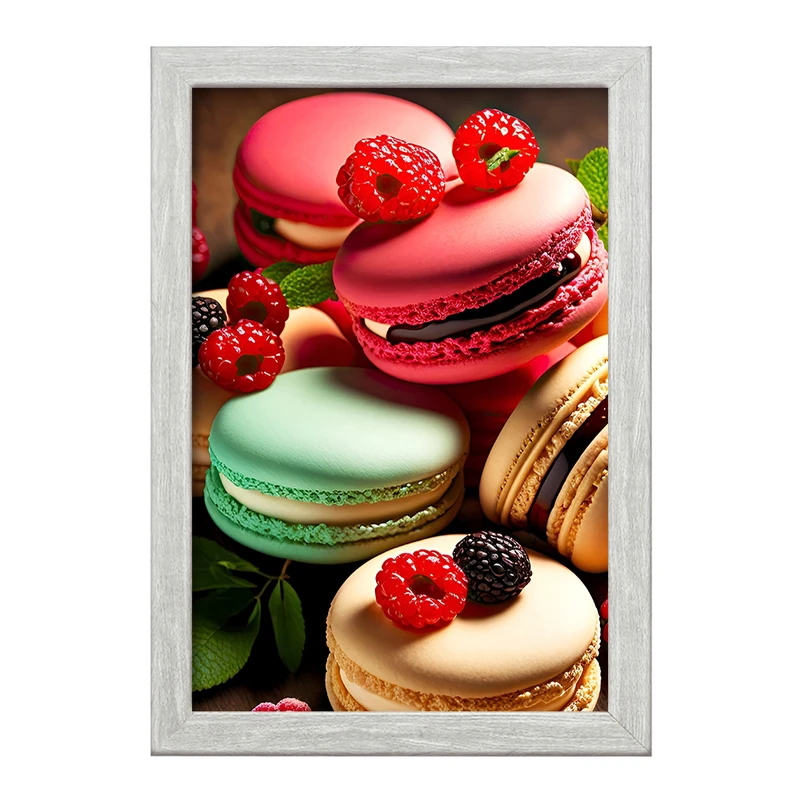تابلو خندالو طرح ماکارون (Macaron) کد F5927