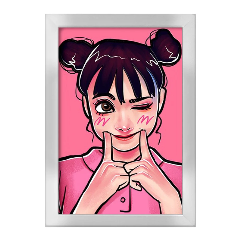 تابلو خندالو طرح دخترانه کد 25650