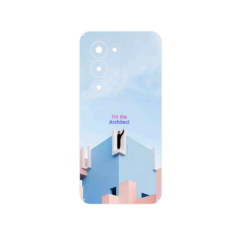 برچسب پوششی ماهوت مدل Architecture مناسب برای گوشی موبایل شیائومی Redmi 15 4G