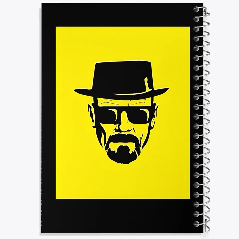 دفتر لیست خرید 50 برگ خندالو طرح بریکینگ بد (Breaking Bad) کد F10187