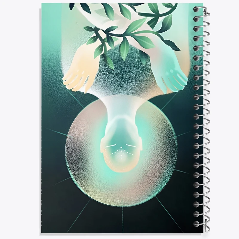 دفتر طراحی 50 برگ خندالو طرح مفهومی کد F4803