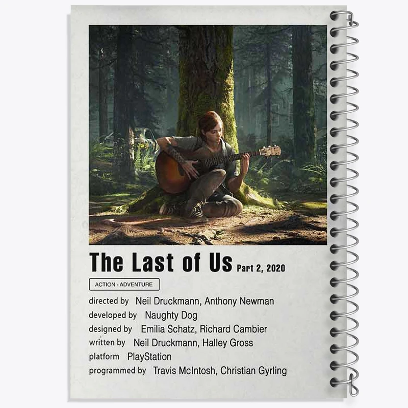 دفتر لیست خرید 50 برگ خندالو طرح آخرین بازمانده از ما (The last Of Us) کد F11252