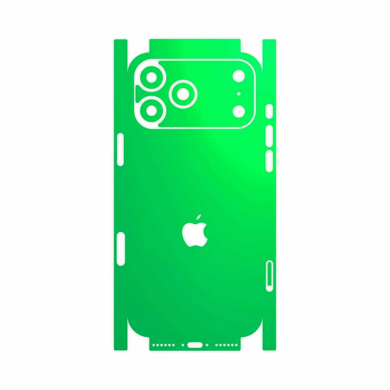 برچسب پوششی ماهوت مدل Matte-Green-FullSkin مناسب برای گوشی موبایل اپل iPhone 17 Pro Max