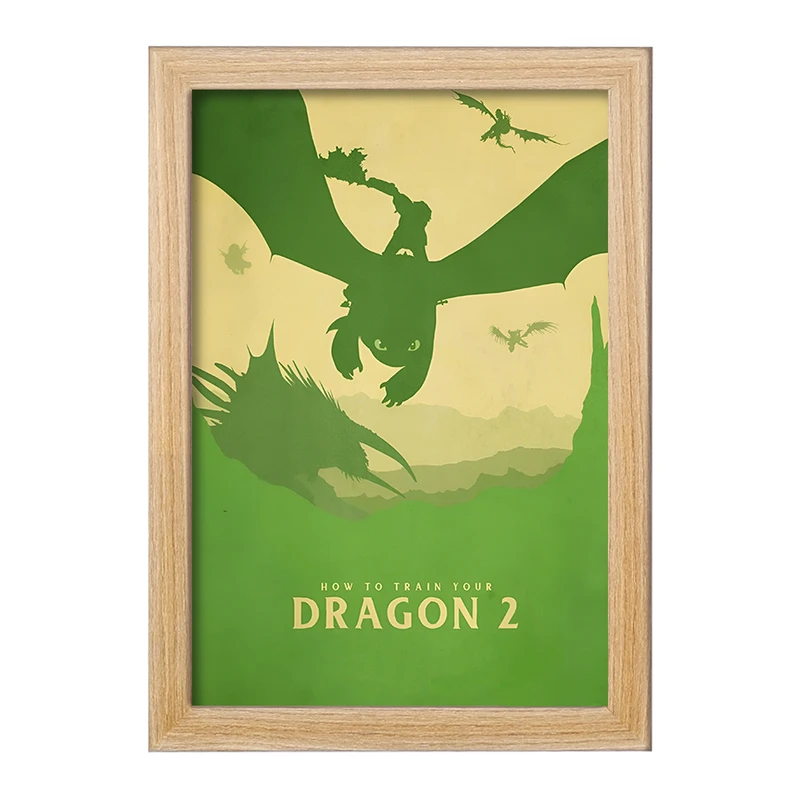 تابلو خندالو طرح اژدها سواران کد F13567