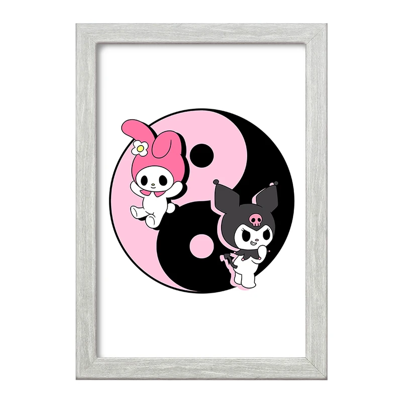 تابلو خندالو طرح کورومی و مای ملودی کد 36913