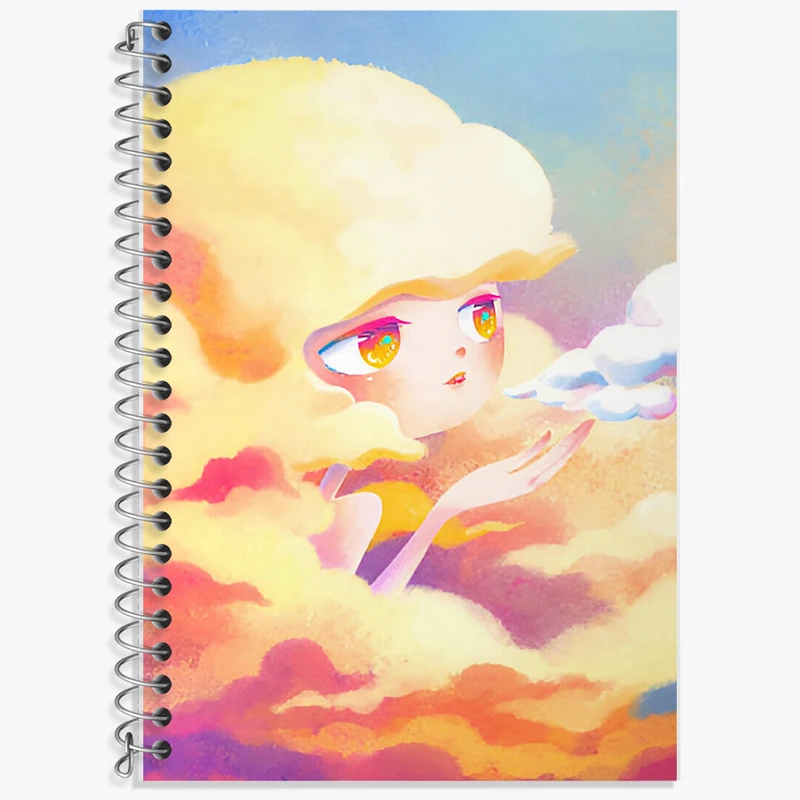 دفتر نت موسیقی 50 برگ خندالو طرح دخترانه کد F9204