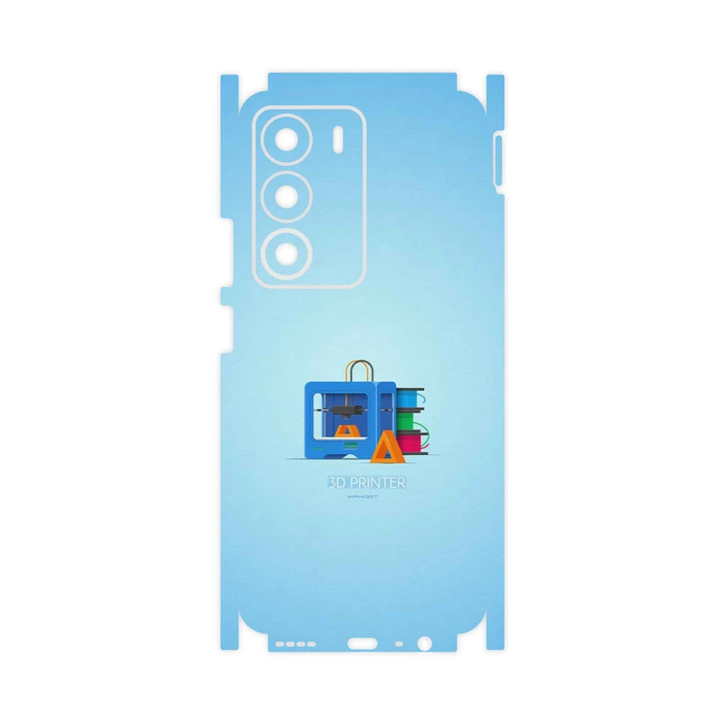 برچسب پوششی ماهوت مدل 3D Printer-FullSkin مناسب برای گوشی موبایل ریلمی C71