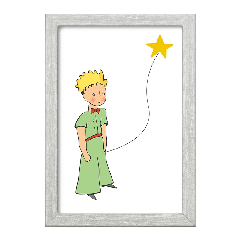 تابلو خندالو طرح شازده کوچولو  کد 1820