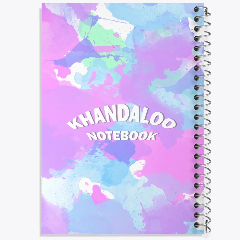 دفتر نقاشی 50 برگ خندالو طرح رنگی رنگی کد N8040