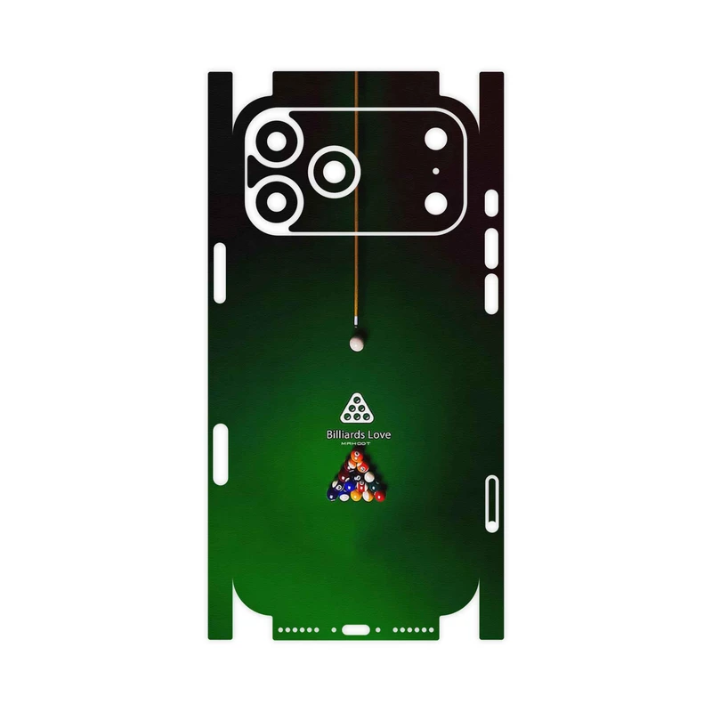برچسب پوششی ماهوت مدل Pool Billiards Pro-FullSkin مناسب برای گوشی موبایل اپل iPhone 17 Pro Max