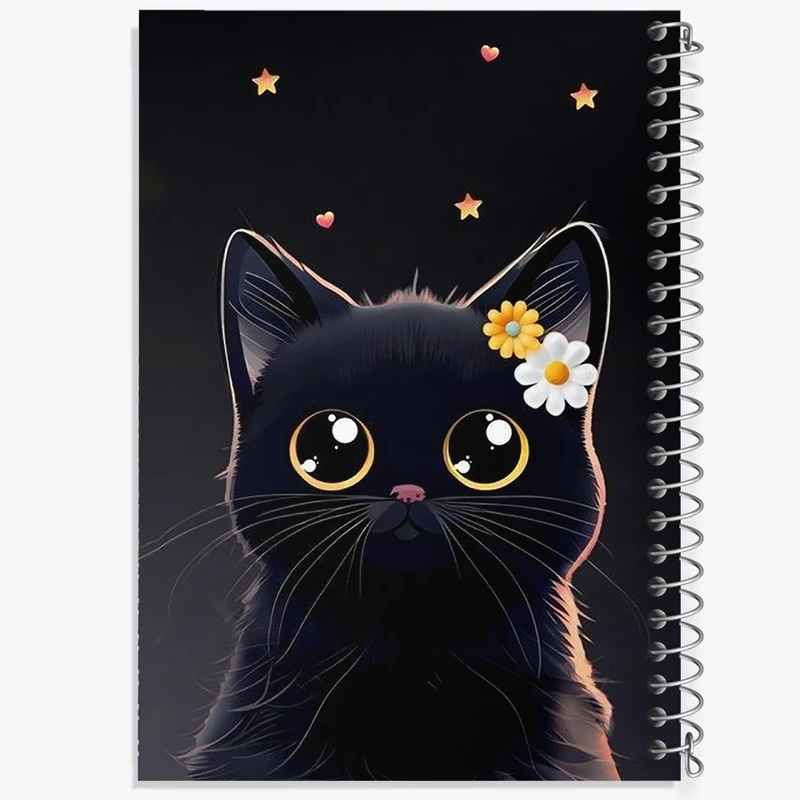 دفتر لیست خرید 50 برگ خندالو طرح گربه کد F2941