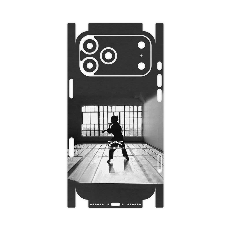 برچسب پوششی ماهوت مدل Karate-FullSkin مناسب برای گوشی موبایل اپل iPhone 17 Pro Max