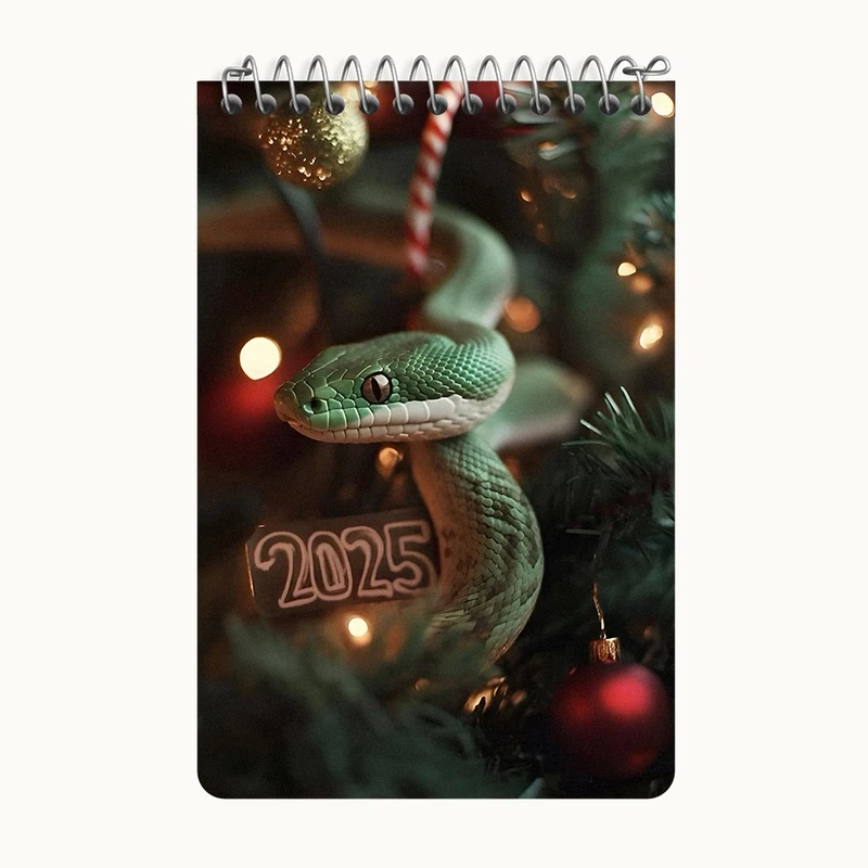 دفتر یادداشت 50 برگ خندالو طرح سال 2025 میلادی کد F8163