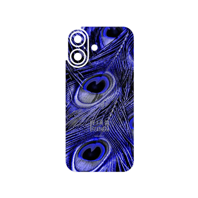 برچسب پوششی ماهوت مدل Purple Feather مناسب برای گوشی موبایل اپل iPhone 17