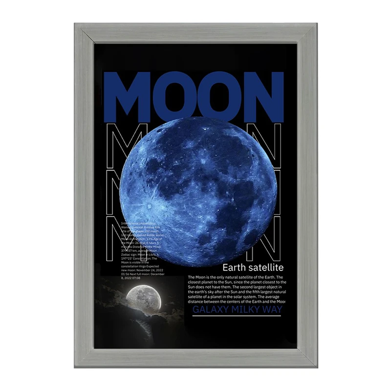 تابلو خندالو طرح ماه (Moon) کد F1676